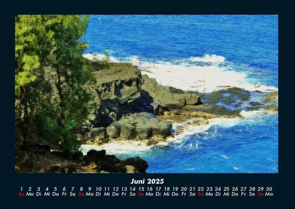 Produktbild: Meereslandschaften 2025 Fotokalender DIN A4