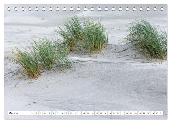 Produktbild: Wintertage auf Norderney (Tischkalender 2026 DIN A5 quer), CALVENDO Monatskalender