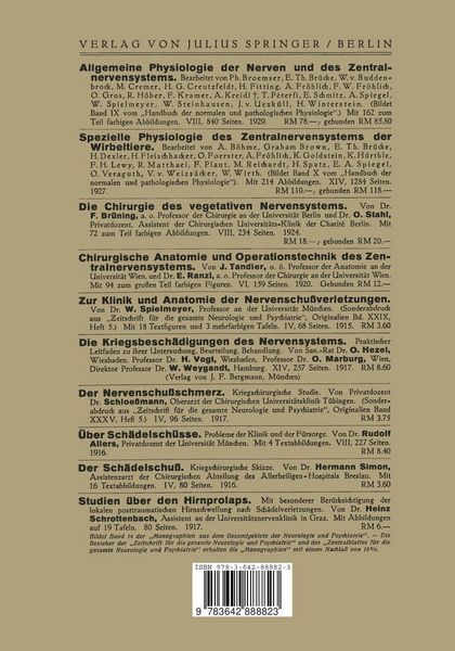 Produktbild: Die traumatischen L&auml;sionen des R&uuml;ckenmarkes auf Grund der Kriegserfahrungen