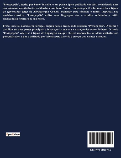 Produktbild: Prosopop&eacute;ia