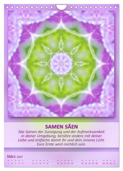 Produktbild: Light Energy Mandalas - Kalender - Vol. 2 (Wandkalender 2027 DIN A4 hoch), CALVENDO Monatskalender