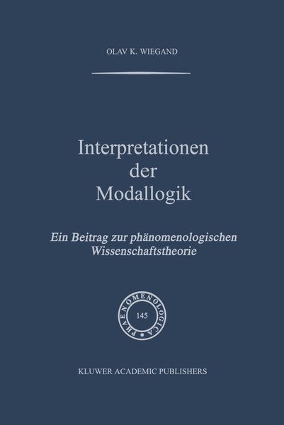 Produktbild: Interpretationen der Modallogik