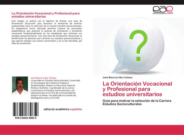 Produktbild: La Orientaci&oacute;n Vocacional y Profesional para estudios universitarios