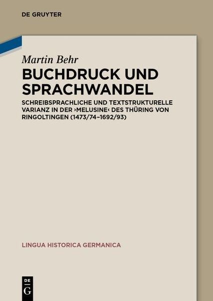Produktbild: Buchdruck und Sprachwandel
