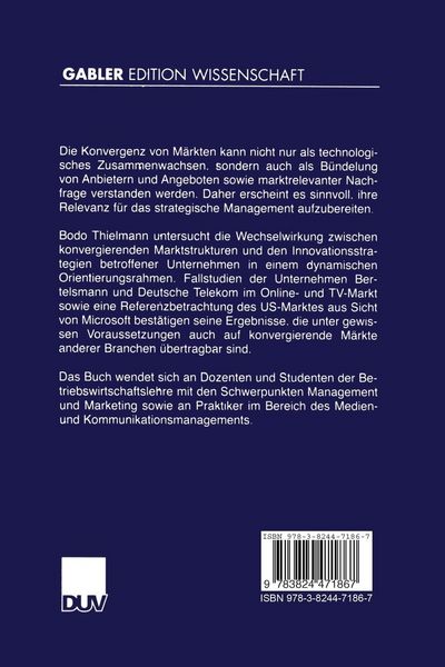 Produktbild: Strategisches Innovations-Management in konvergierenden M&auml;rkten