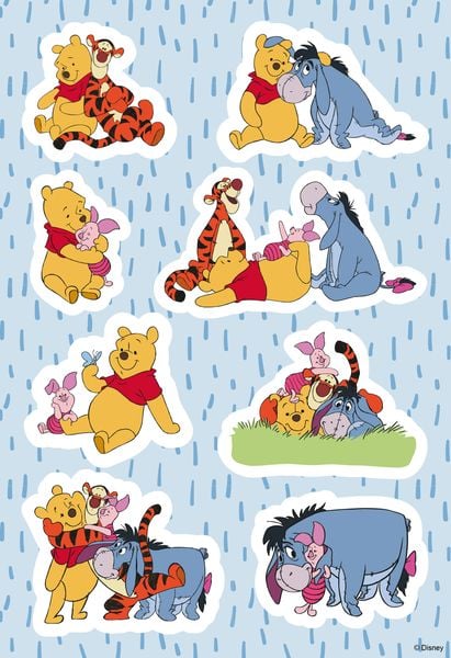 Produktbild: Disney Winnie Puuh: Bärenstarker Sticker- und Malspaß