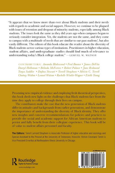 Produktbild: The Evolving Challenges of Black College Students