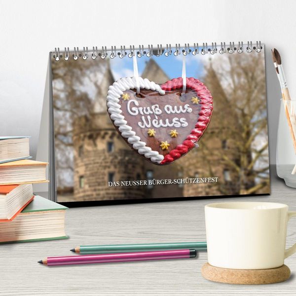 Produktbild: Gruss aus Neuss (Tischkalender 2026 DIN A5 quer), CALVENDO Monatskalender