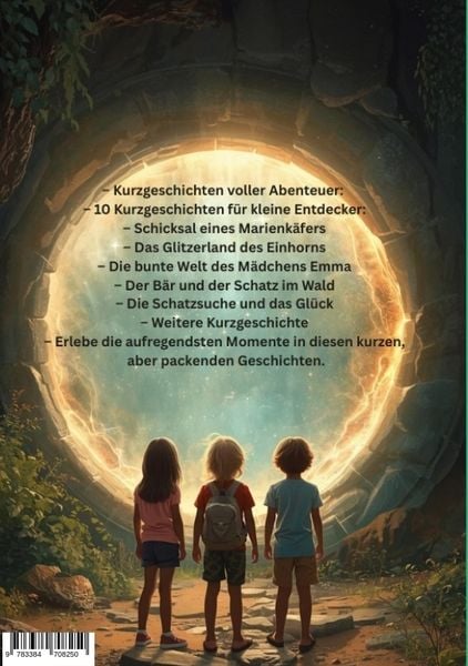 Produktbild: Das magische Portal: Drei Kinder auf Abenteuerreisen in fernen L&auml;ndern: Kinderbuch mit Inspirierenden Geschichten &uuml;ber innere St&auml;rke, Mut, Selbstvertr
