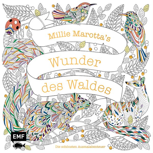Produktbild: Millie Marotta's Wunder des Waldes &ndash; Die sch&ouml;nsten Ausmal-Abenteuer