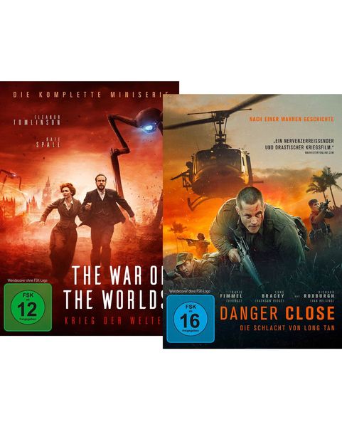 Bundle: The War Of The Worlds / Danger Close LTD.  [2 DVDs]