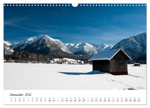 Produktbild: Oberallg&auml;uer Landschaft (Wandkalender 2026 DIN A3 quer), CALVENDO Monatskalender