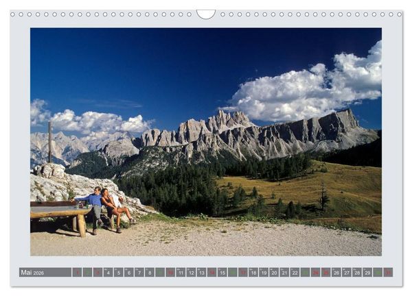 Produktbild: Wunder aus Fels - Die Dolomiten II (Wandkalender 2026 DIN A3 quer), CALVENDO Monatskalender