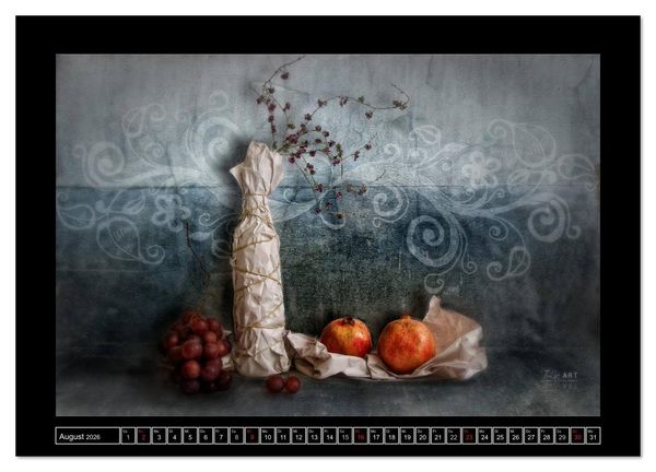 Produktbild: Stillleben (Wandkalender 2026 DIN A2 quer), CALVENDO Monatskalender