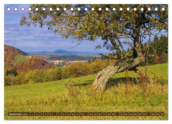 Produktbild: Riesengebirge - Im Land von R&uuml;bezahl (Tischkalender 2026 DIN A5 quer), CALVENDO Monatskalender