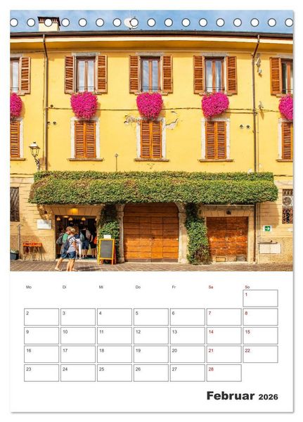 Produktbild: Salo am Gardasee - Reiseplaner (Tischkalender 2026 DIN A5 hoch), CALVENDO Monatskalender