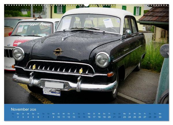 Produktbild: Opel Classics (Wandkalender 2026 DIN A2 quer), CALVENDO Monatskalender
