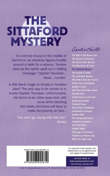 Produktbild: The Sittaford Mystery
