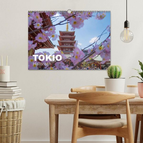 Produktbild: Tokio Kalender mit historischen Tempeln und Schreinen (Wandkalender 2026 DIN A3 quer), CALVENDO Monatskalender