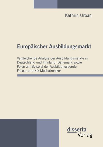 Produktbild: Europ&auml;ischer Ausbildungsmarkt