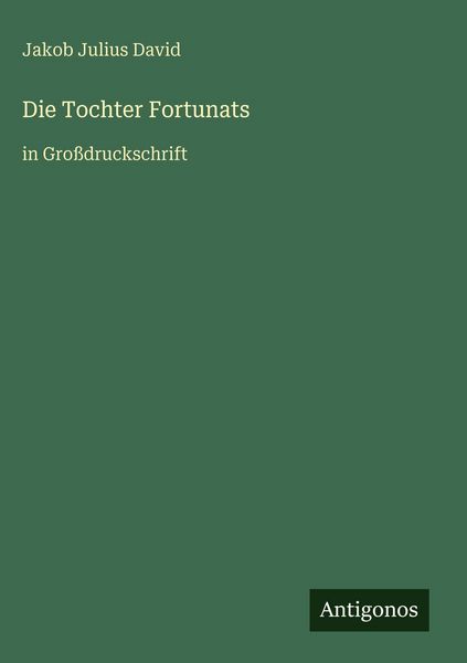 Produktbild: Die Tochter Fortunats