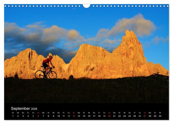Produktbild: Alpenp&auml;sse auf dem Rennrad "Himmlische Serpentinen" (Wandkalender 2026 DIN A3 quer), CALVENDO Monatskalender