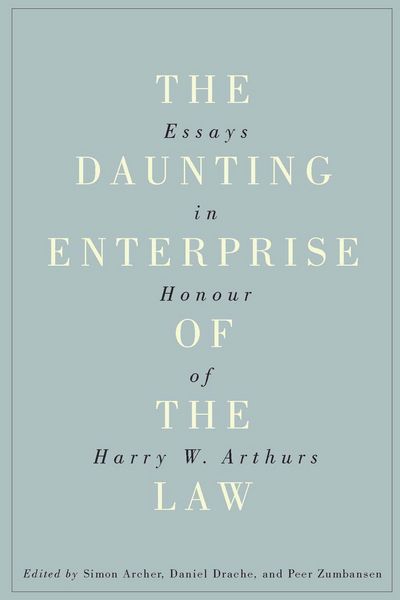 Produktbild: The Daunting Enterprise of the Law