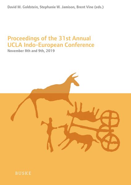 Produktbild: Proceedings of the 31st Annual UCLA Indo-European Conference