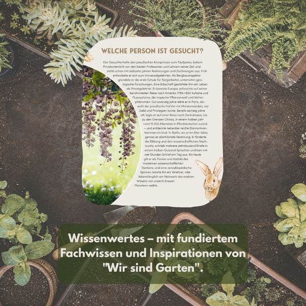 Produktbild: Das Garten-R&auml;tselbuch 2 &ndash; Mit Profi-Tipps von &bdquo;Wir sind Garten&ldquo;