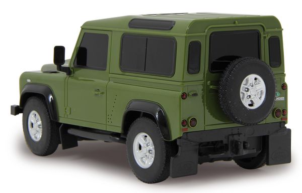 Produktbild: Jamara Land Rover Defender 1:24 gr&uuml;n 27MHz