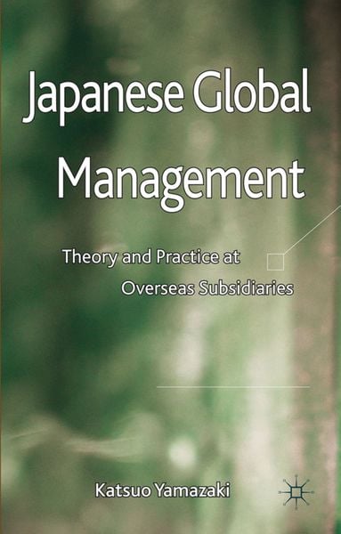 Produktbild: Japanese Global Management