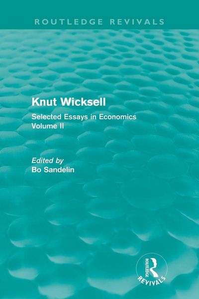Produktbild: Knut Wicksell