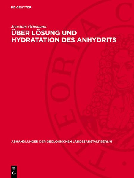 Produktbild: &Uuml;ber L&ouml;sung und Hydratation des Anhydrits
