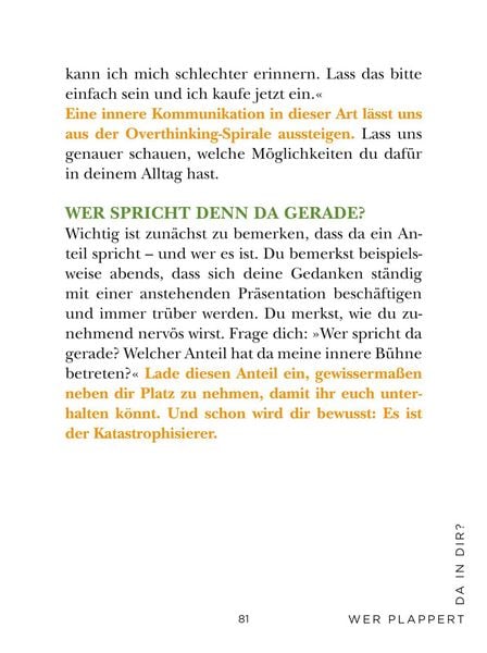 Produktbild: Die 1-Minuten-Strategie gegen Overthinking