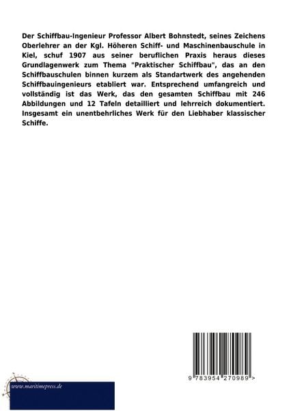 Produktbild: Schiffbau (1907)