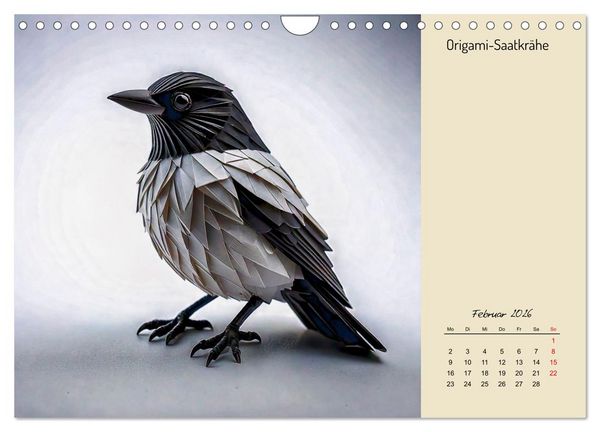 Produktbild: Vogelwelt, lustig, bunt und verspielt (Wandkalender 2026 DIN A4 quer), CALVENDO Monatskalender