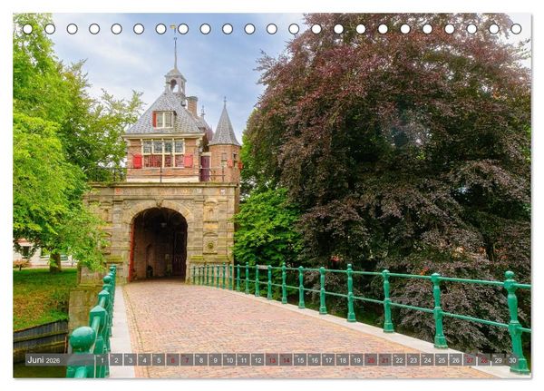 Produktbild: Ein Blick auf Hoorn (Tischkalender 2026 DIN A5 quer), CALVENDO Monatskalender