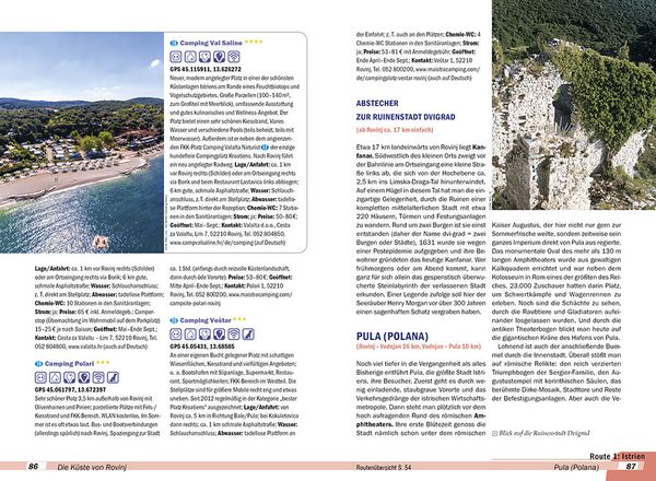 Reise Know-How Wohnmobil-Tourguide Kroatien – Küste und Inseln mit den schönsten Nationalparks
