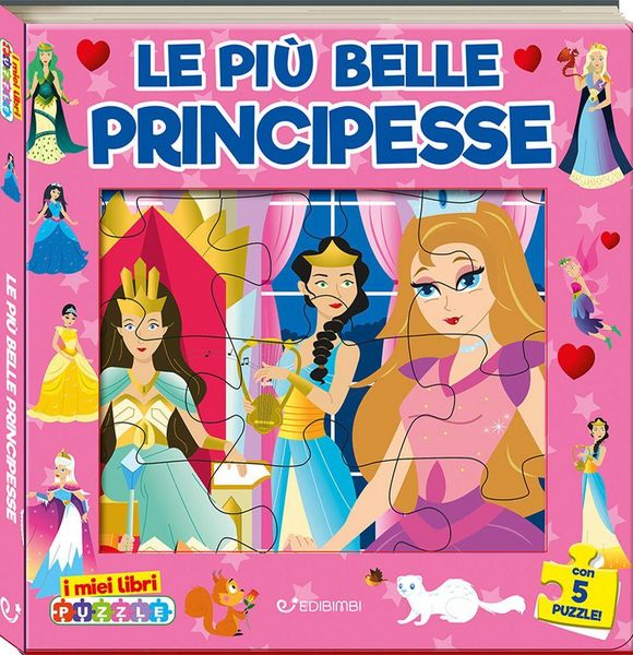 Produktbild: Le pi&ugrave; belle principesse. I miei puzzle