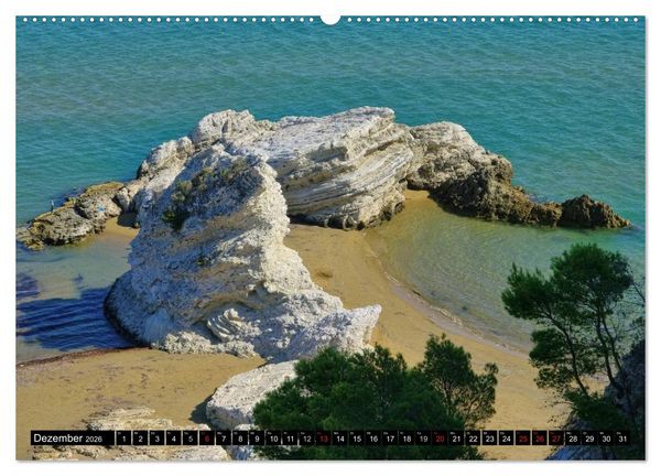 Produktbild: Apulien (Wandkalender 2026 DIN A2 quer), CALVENDO Monatskalender