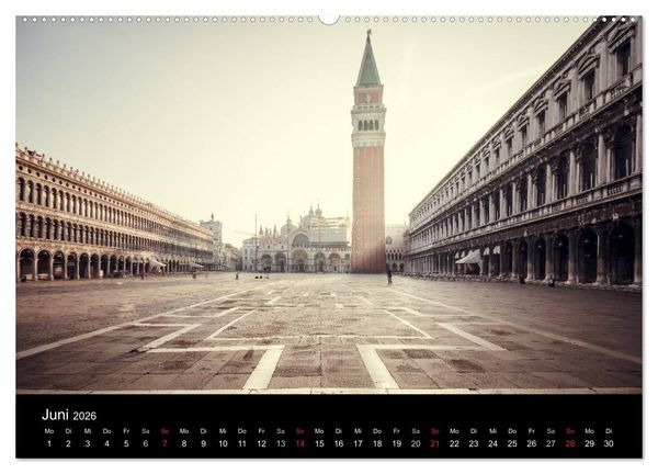Produktbild: Venedig - Facetten einer Lagunenstadt (Wandkalender 2026 DIN A2 quer), CALVENDO Monatskalender