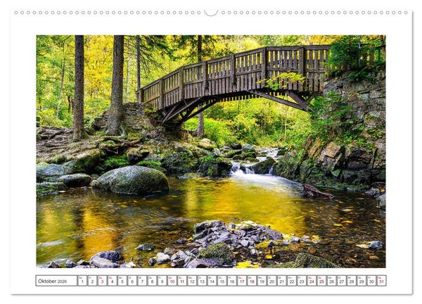 Produktbild: Fotospots in Deutschland (Wandkalender 2026 DIN A2 quer), CALVENDO Monatskalender