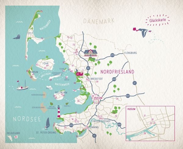 Produktbild: Glücksorte in Nordfriesland