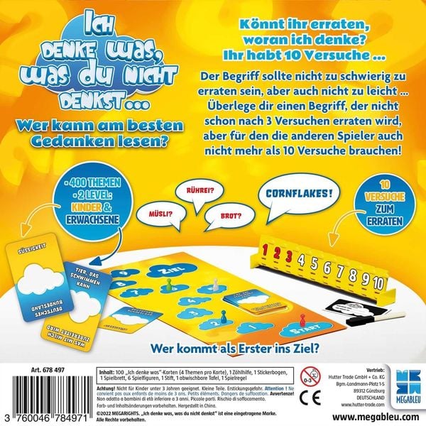 Produktbild: Ich denke was, was du nicht denkst...
