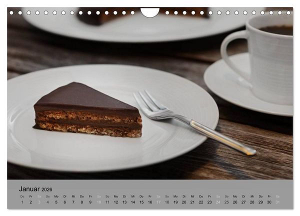 Produktbild: S&uuml;&szlig;kram - Leckereien aus der K&uuml;che (Wandkalender 2026 DIN A4 quer), CALVENDO Monatskalender