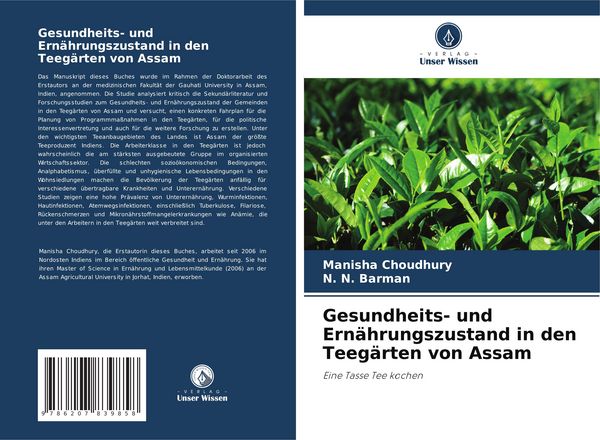 Produktbild: Gesundheits- und Ern&auml;hrungszustand in den Teeg&auml;rten von Assam