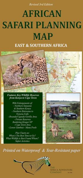 Produktbild: African Safari Planning Map