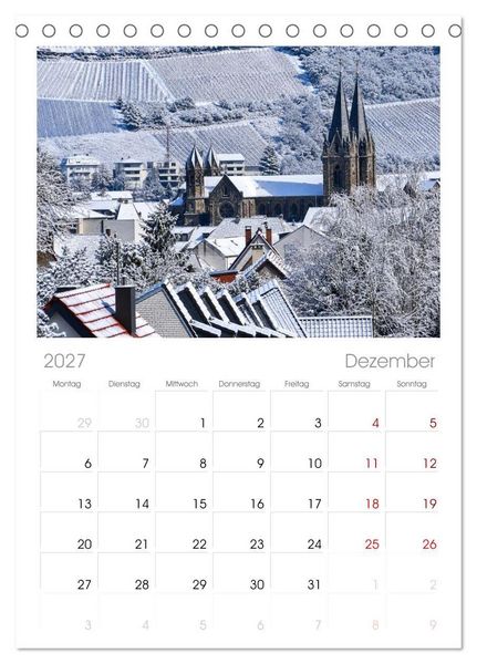 Produktbild: Tischplaner 2027 - Bingen - Idylle am Rhein (A5 Tischkalender zum Aufstellen) CALVENDO