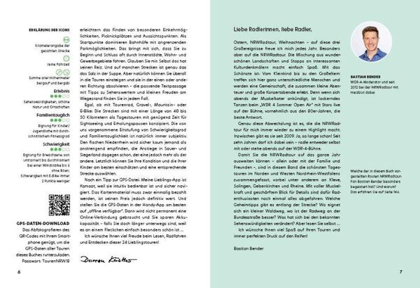 Produktbild: NRW-Radtouren &ndash; Band 1: Nord&ndash;West