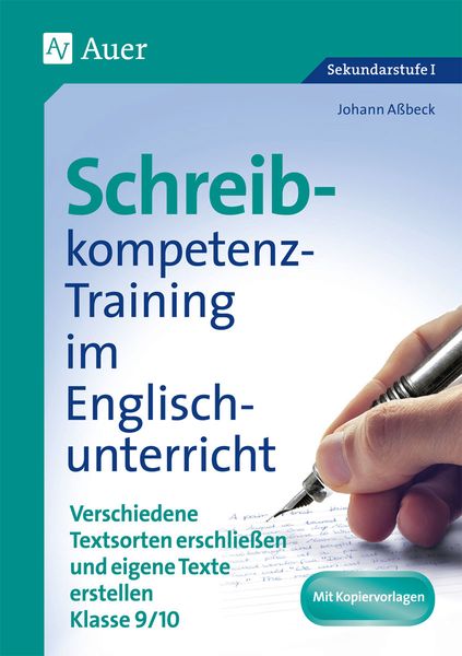 Produktbild: Schreibkompetenz-Training in Englisch 9/10
